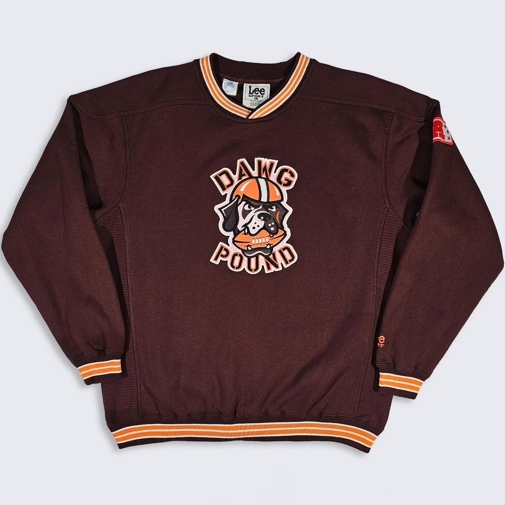 Cleveland Browns Vintage 90s Dawg Pound Lee Sport Sweatshirt